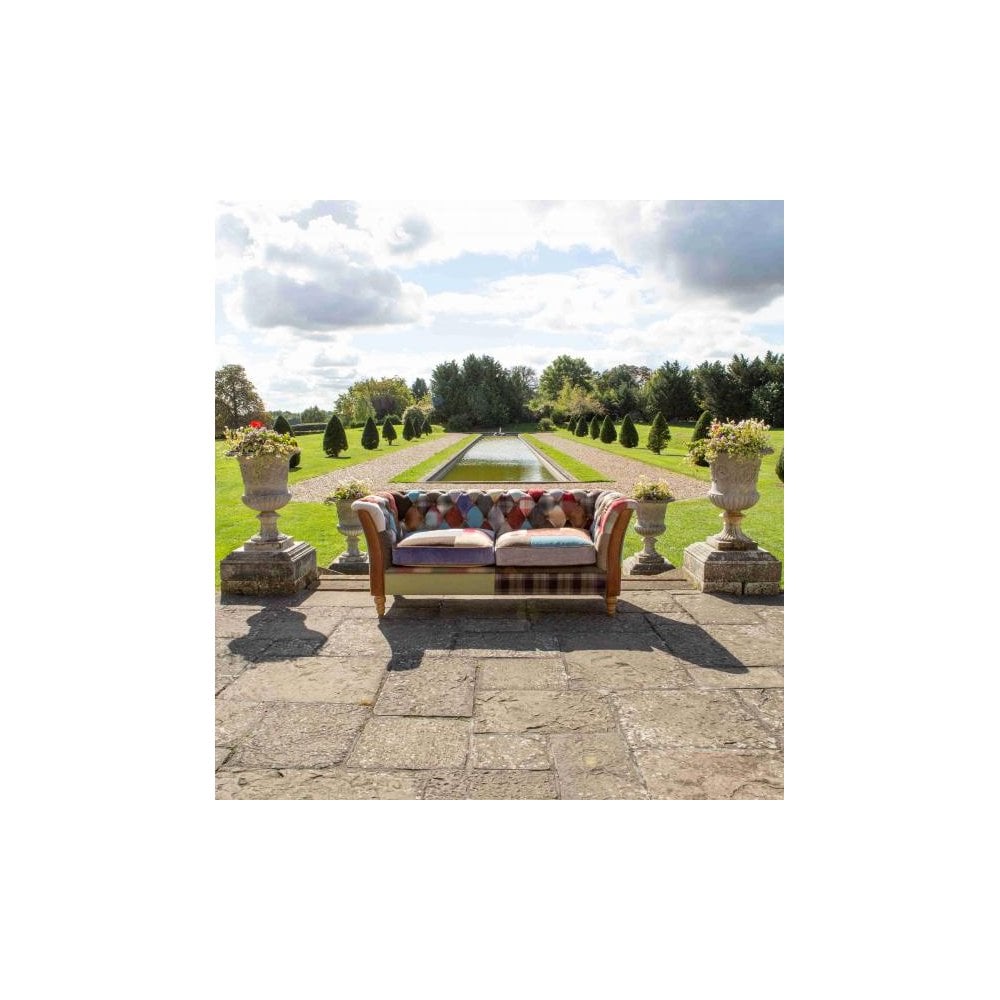 Rutland Harlequin Patchwork 2 Seater