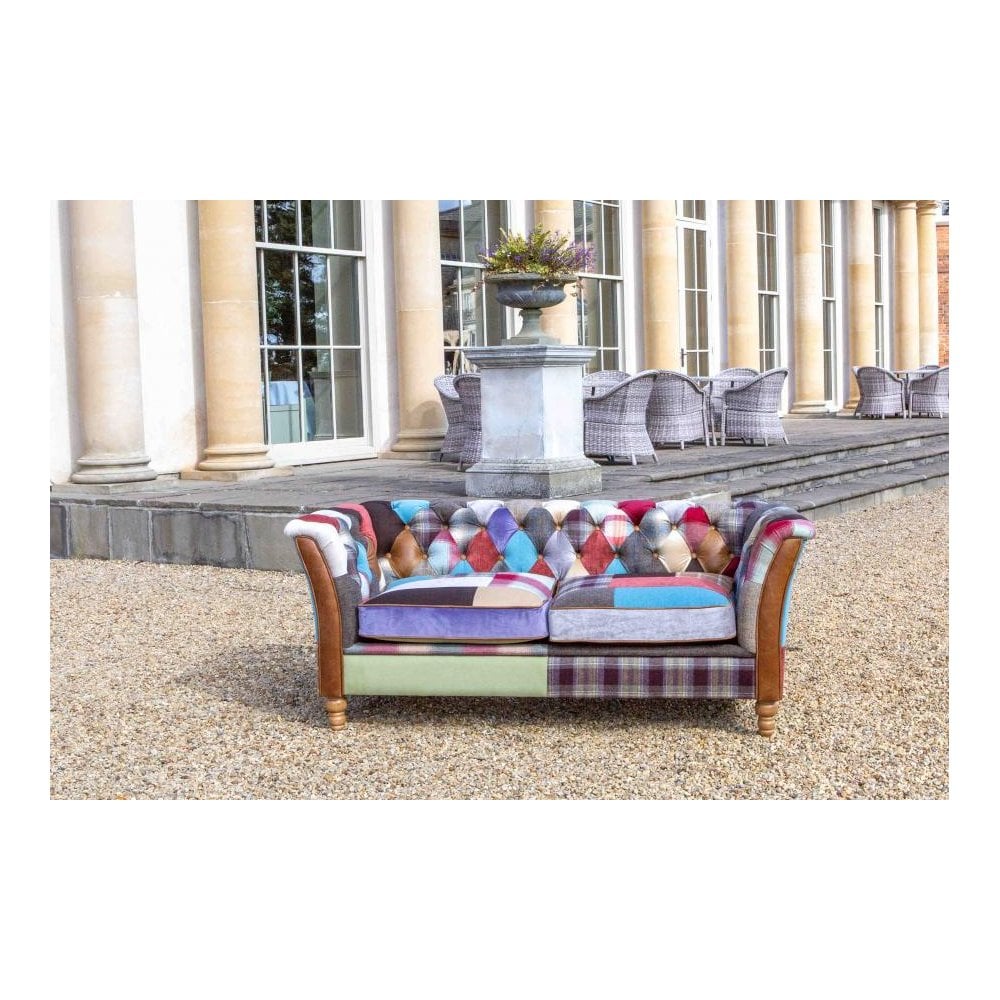 Rutland Harlequin Patchwork 2 Seater