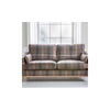 Whitwell 3 seater Sofa in Malham Green Wool & Tan Leather