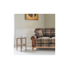 Winderwath 2 Seater Sofa Malham Green wool + Tan Leather