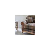 Winderwath 2 Seater Sofa Malham Green wool + Tan Leather