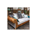 Brompton 3 Seater Sofa Grey Fabrics + 3L