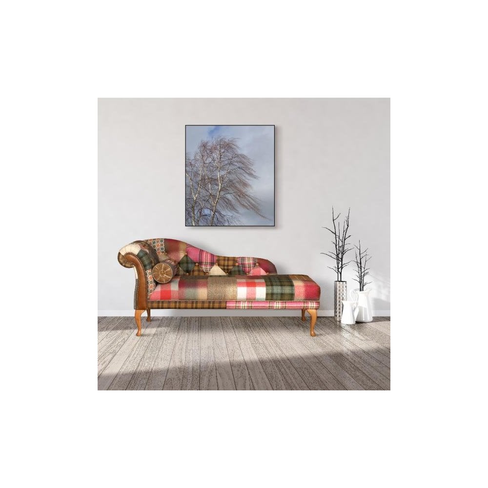 Chester Chaise (Patchwork Button Back L/Hand Facing)