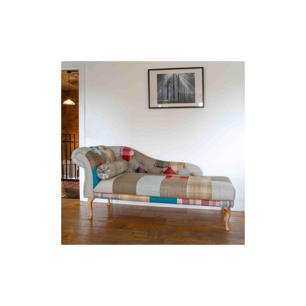 Chester Chaise (Patchwork Button Back L/Hand Facing)
