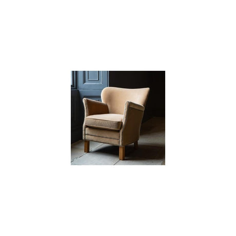 Dean Chair in Butterscotch Velvet Grade Fabric