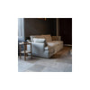 Ronnie 2 Seater Sofa in Khaki Linen Fabric