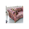 Westminster 2 Seater Sofa in printed Coral Velvet