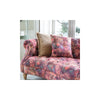 Westminster 2 Seater Sofa in printed Coral Velvet