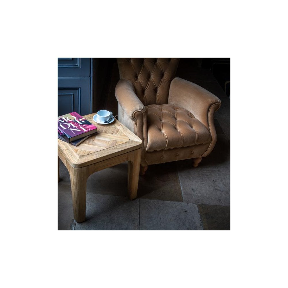 Westminster Armchair in Butterscotch Velvet Grade 1