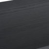 Louis Black Fluted Tv Unit