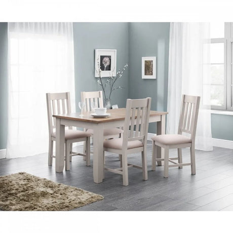 Richmond Dining Chair - Elephant Grey/Pale Oak