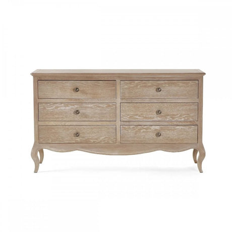 Camille 6 Drawer Wide Chest