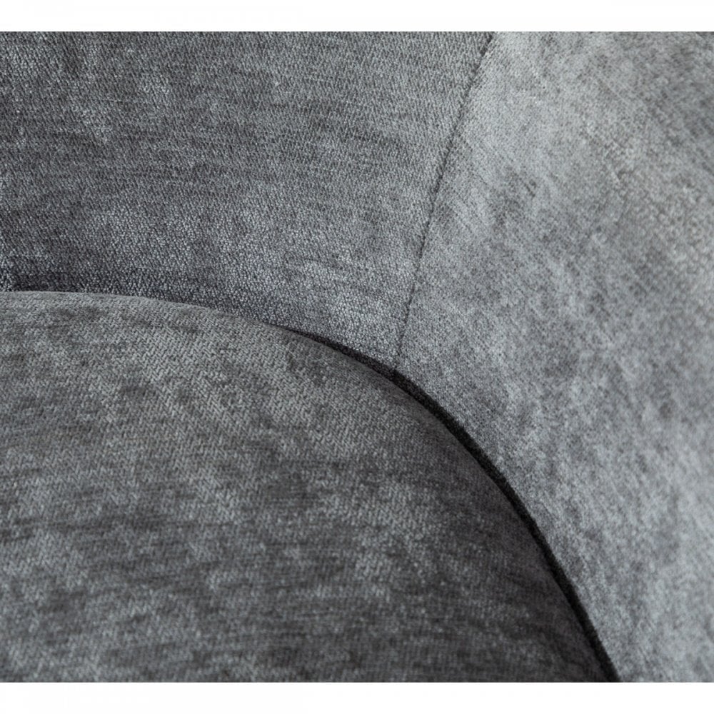 Chair + Footstool 1986 Dark Grey