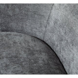 Chair + Footstool 1986 Dark Grey