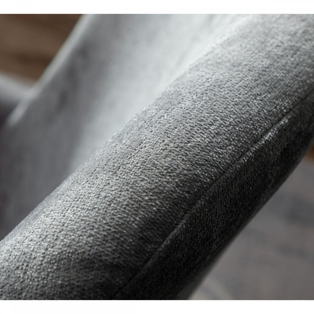Chair + Footstool 1986 Dark Grey