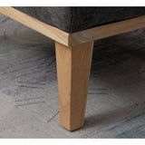 Chair + Footstool 1986 Dark Grey