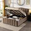 Clare Mink Gaslift Bed
