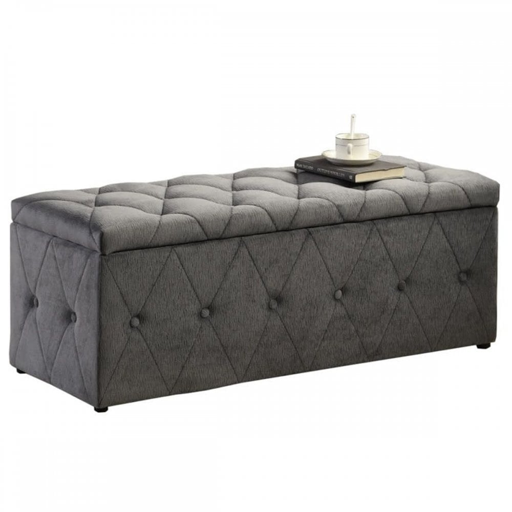 Kilkenny Grey Blanket Box