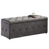 Kilkenny Grey Blanket Box