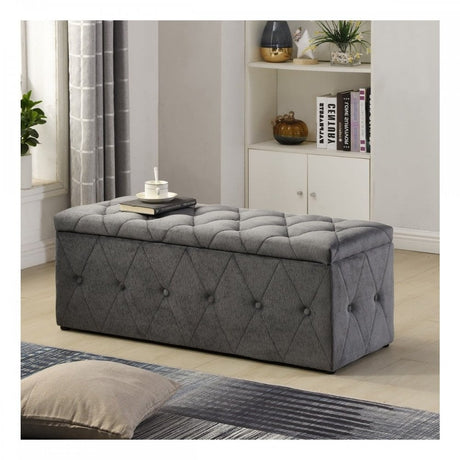 Kilkenny Grey Blanket Box
