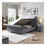 Kilkenny Grey Side Gas-Lift Bed