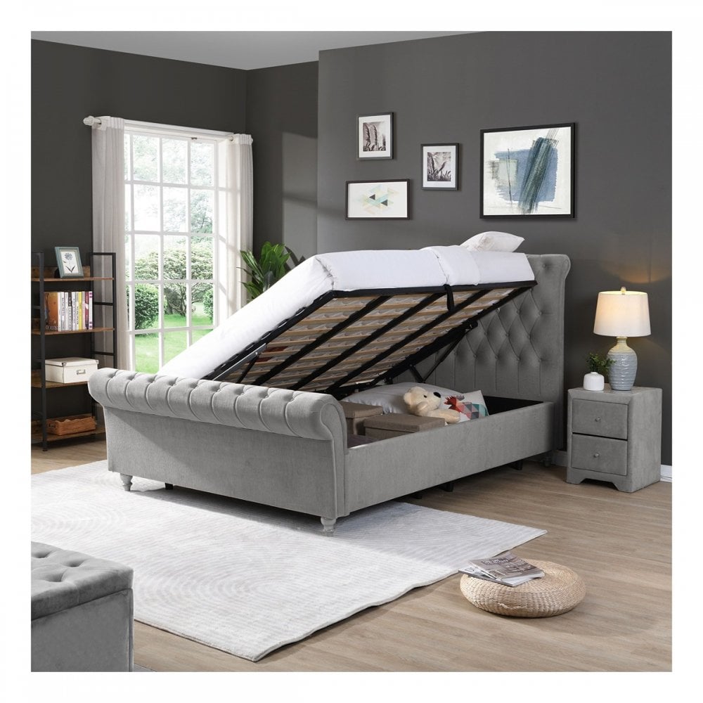 Kilkenny Silver Side Gas-Lift Bed