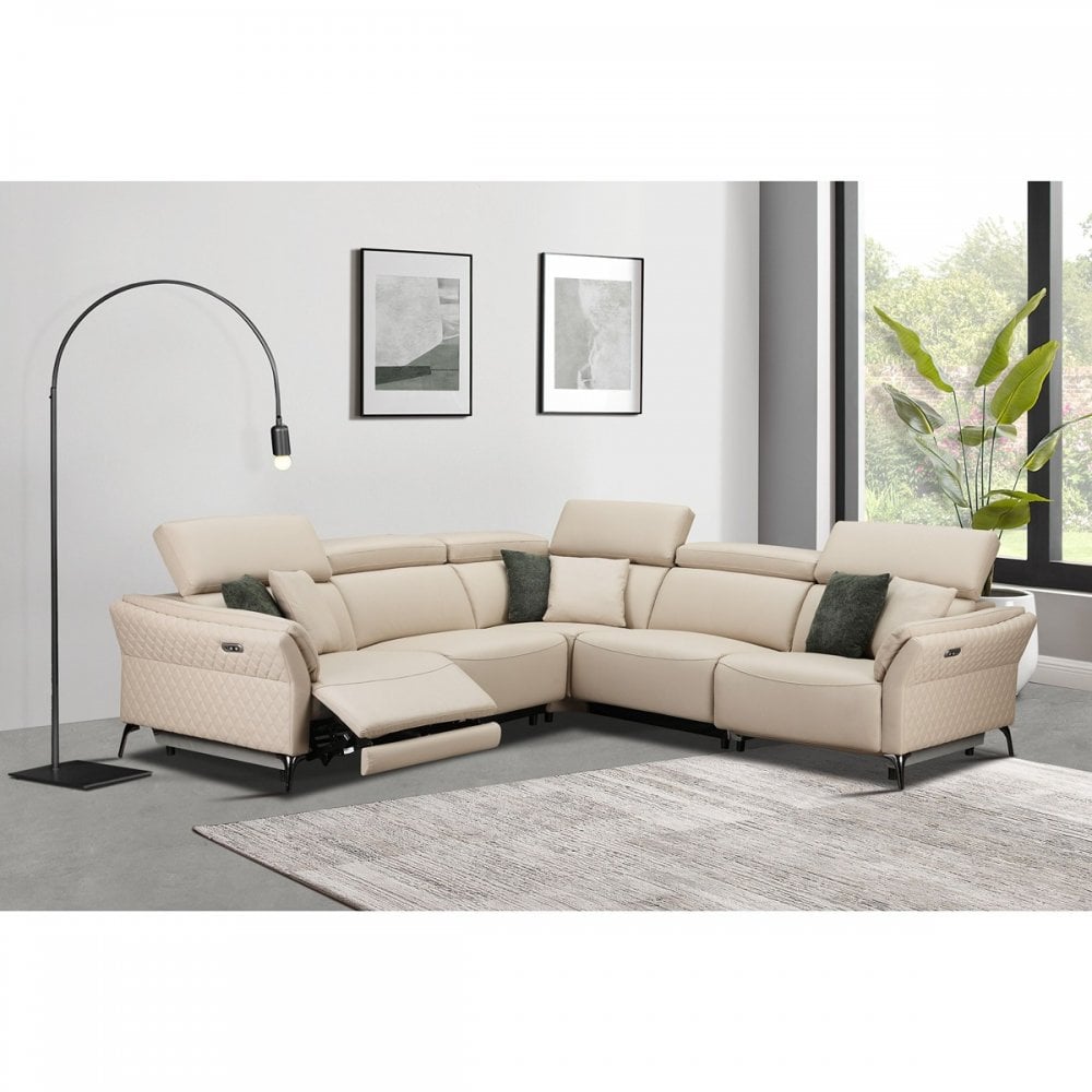 Milan Electric Corner Suite (Cream)