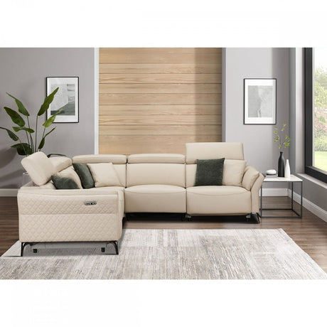 Milan Electric Corner Suite (Cream)