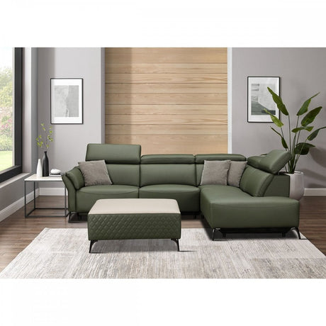 Milan Electric Corner Suite (Forest Green)