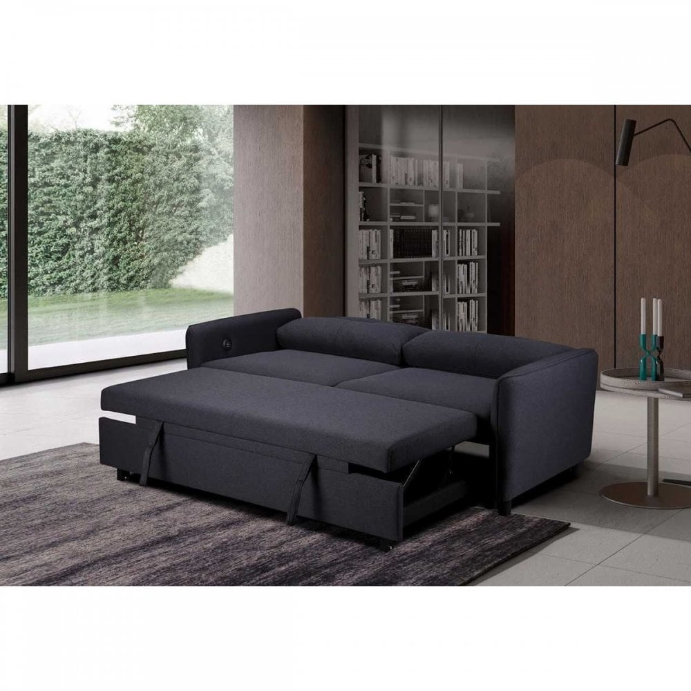 Sheila Dark Grey Sofabed (Eclipse)