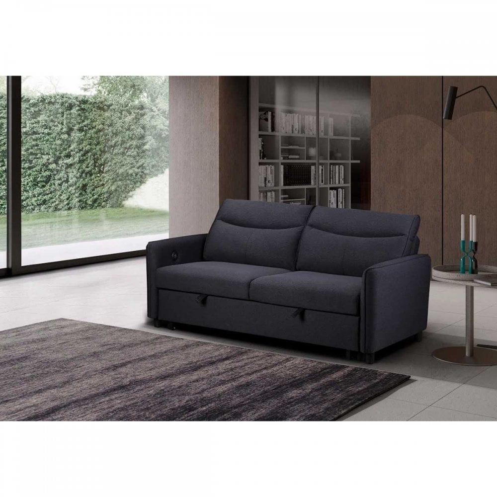 Sheila Dark Grey Sofabed (Eclipse)