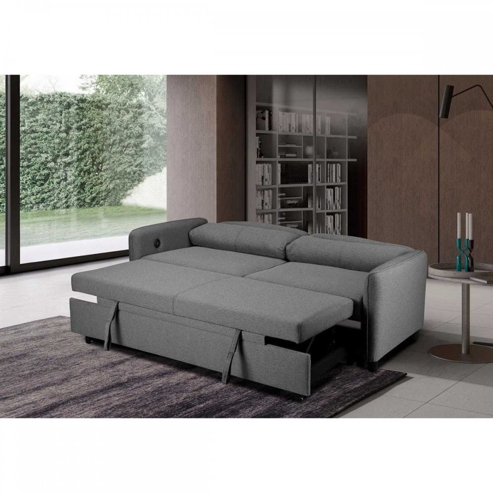 Sheila Light Grey Sofabed (Pepper)