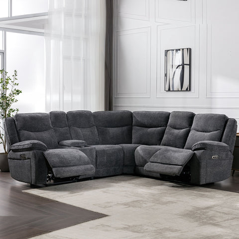 Herbert Dark Grey Electric CORNER