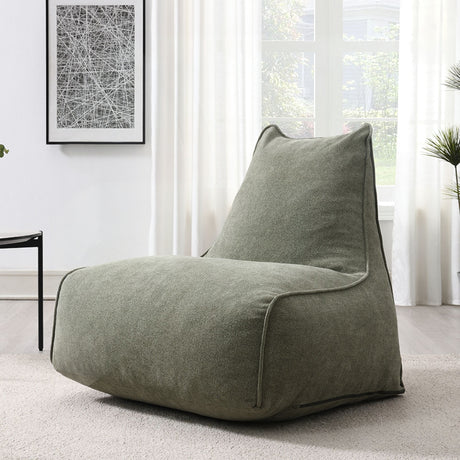 Pearl Lounger Bean Bag Moss