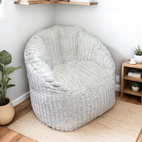 Snug Milano Cord Bean Bag Beige