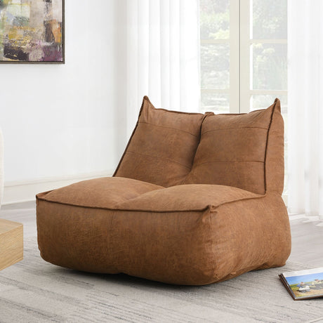 Modern Sofa Bean Bag Tan