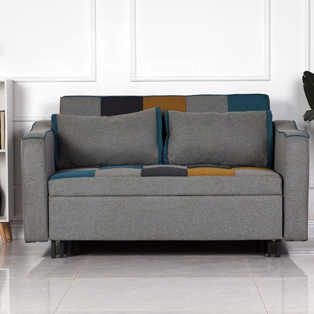 Aspen Yellow/Blue Patchwork