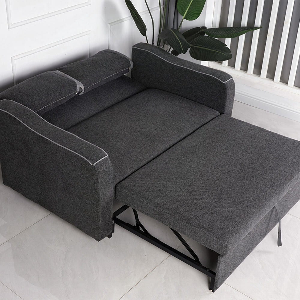 Aspen Sofa Bed - Charcoal