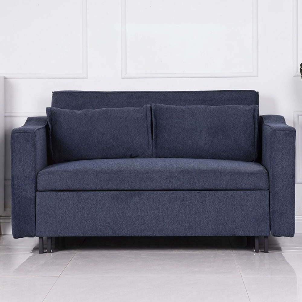 Aspen Sofa Bed - Denim Blue