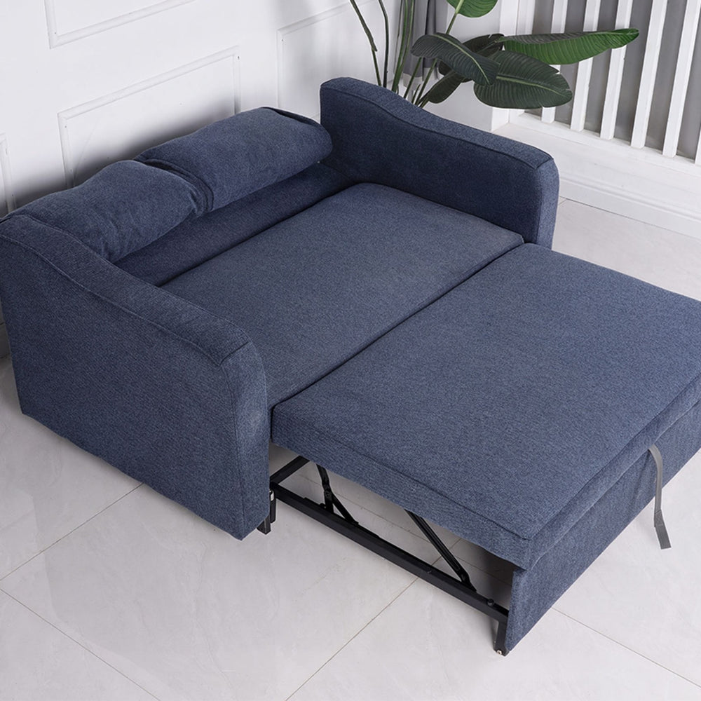 Aspen Sofa Bed - Denim Blue