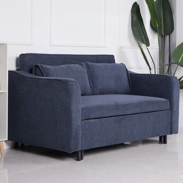 Aspen Sofa Bed - Denim Blue