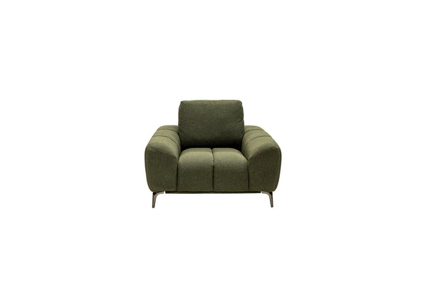 Hallie Fabric Armchair - Green