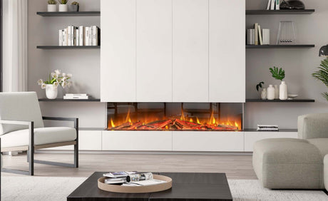 Electric Aurora 1800 Fire with Exclusive Log Set -  - 105-411604