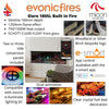 Evonic Halo 1250 Sl / Elore 180Sl Built In Electric Fire
