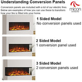 Evonic Halo 1250 Sl / Elore 180Sl Built In Electric Fire