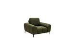 Hallie Fabric Armchair - Green