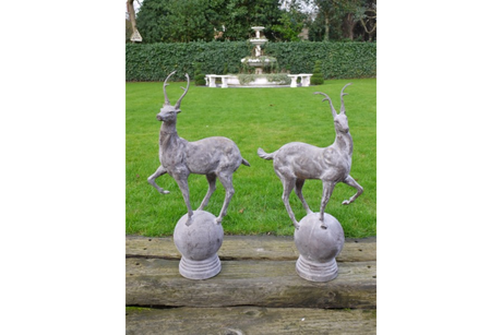 Pair of Stag's - 1920