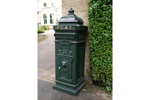 Aluminium Mail Box Green - 193