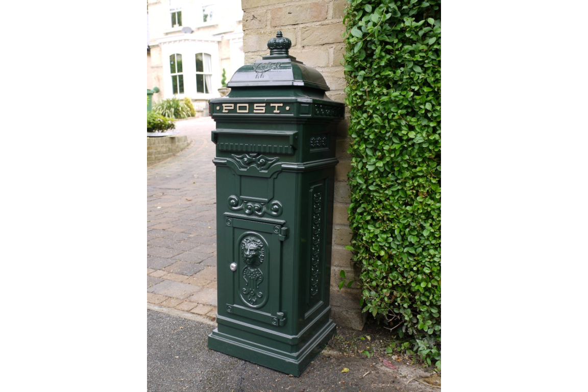 Aluminium Mail Box Green - 193