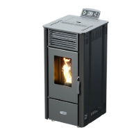 ELM 8kw Black Pellet Stove (Eco) -  - 105-660328